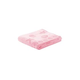Özdilek 50x90 cm Sea Shell Pembe Kadife El Yüz Havlusu