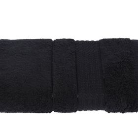 Özdilek 50x90 cm Trendy Siyah El-Yüz Havlusu
