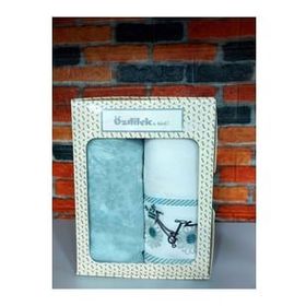 Özdilek 50x90 Daisy Border Mint 2'li Kutulu Hediyelik Havlu