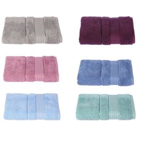 Özdilek 6 Adet Pamuklu 50x90 cm Trendy El-Yüz Havlusu