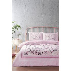 Özdilek 72039146 Fleur Rose Ranforce Çift Kişilik Pembe Nevresim Takımı
