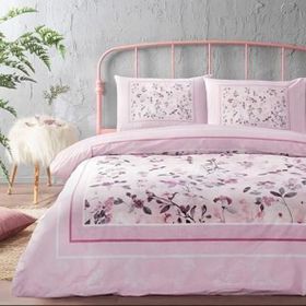 Özdilek 72039146 Fleur Rose Ranforce Çift Kişilik Pembe Nevresim Takımı