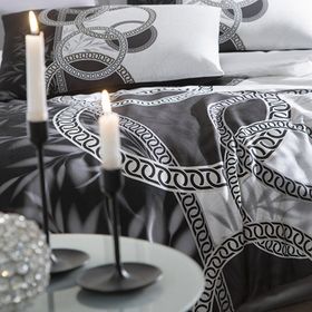 Özdilek 72040279 Cadena Soft Life Saten Çift Kişilik Gri Nevresim Takımı