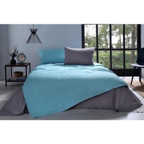 Özdilek Açık Mavi Colormix Tek Kişilik Pike Takımı