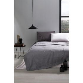 Özdilek Açık Mavi Colormix Tek Kişilik Pike Takımı