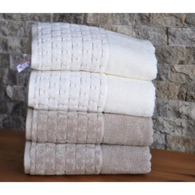 Özdilek Adria %100 Pamuk 4 Adet Mint Pembe El Yüz Havlusu