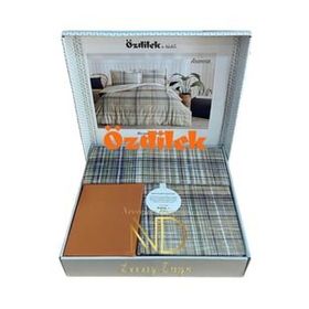 Özdilek Arancia Krem 200x220 cm Çift Kişilik Ranforce Nevresim Takımı