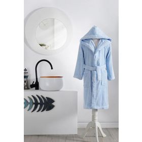 Özdilek Ashley Kapüşonlu Bambu 9 10 Yaş Çocuk Bornozu