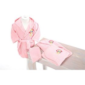 Özdilek Ashley Tweety Pembe Bebek Bornoz Seti