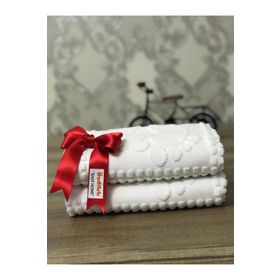 Özdilek Banyo Beyaz 2'li Ayak Havlusu