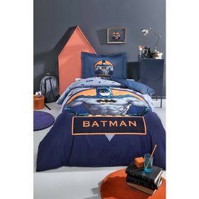 Özdilek Batman Danger Mavi Tek Kişilik Lisanslı Ranforce Nevresim Takımı