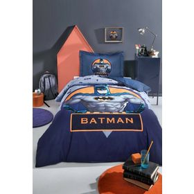 Özdilek Batman Danger Mavi Tek Kişilik Lisanslı Ranforce Nevresim Takımı