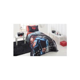 Özdilek Batman Superman City Dijital Baskı Tek Kişilik Pike Takımı
