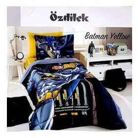Özdilek Batman Yellow Kapitoneli Comp Tek Kişilik Nevresim Takımı