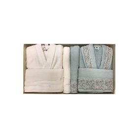 Özdilek Begonvil Krem Mürdüm Banyo Havlu Takım 4 Parça Best Hamam Seti