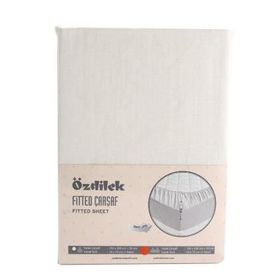Özdilek Bej 100x200 Tek Kişilik Fitted Çarşaf
