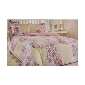 Özdilek Blooms Ranforce 200 x 220 cm Pembe Çift Kişilik Nevresim Takımı