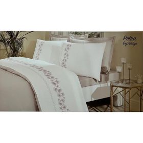 Özdilek Boutique Bej Petra Çift Kişilik 200x220 cm Nevresim Takımı