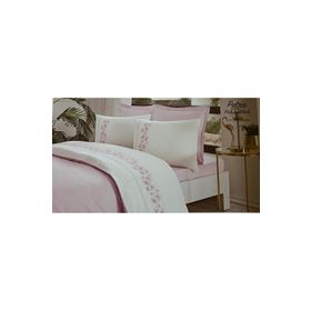 Özdilek Boutique Pembe Petra Çift Kişilik 200x220 cm Nevresim Takımı