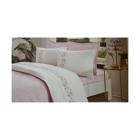 Özdilek Boutique Pembe Petra Çift Kişilik 200x220 cm Nevresim Takımı