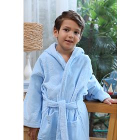 Özdilek Boy Marine 13-14 Yaş Mavi Çocuk Bornozu