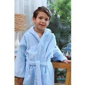 Özdilek Boy Marine 13-14 Yaş Mavi Çocuk Bornozu