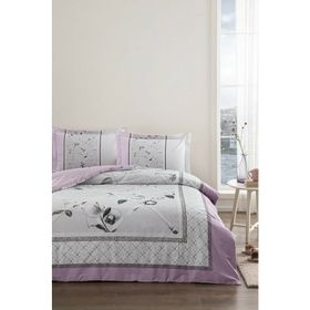 Özdilek Camellia Gri Çift Kişilik Nevresim Takımı