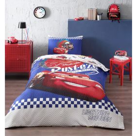 Özdilek Cars Cyber Tek Kişilik Disney Lisanslı Lastikli Fitted Çarşaf Çocuk Uyku Seti