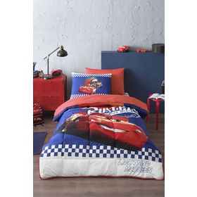 Özdilek Cars Cyber Tek Kişilik Disney Lisanslı Lastikli Fitted Çarşaf Çocuk Uyku Seti