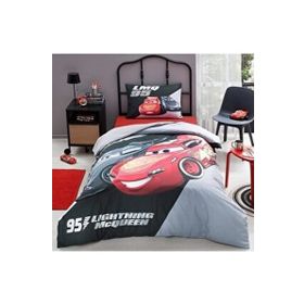 Özdilek Cars Lmq95 Gri Lisanslı Tek Kişilik Battaniye
