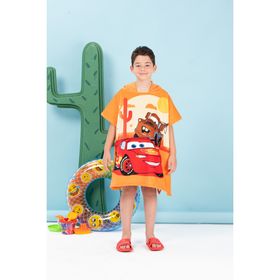 Özdilek Cars Springs Disney Lisanslı 4/9 Yaş Kadife Çocuk Panço