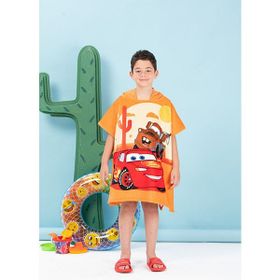 Özdilek Cars Springs Disney Lisanslı 4/9 Yaş Kadife Çocuk Panço