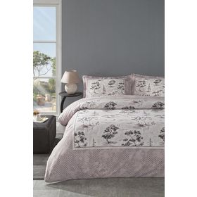 Ozdilek Cift Kisilik Ranforce Nevresim Takimi Toile De Jouy Pudra