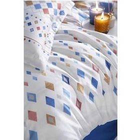 Özdilek Color Silices Mavi Tek Kişilik Ranforce Kapitone Nevresim Takımı