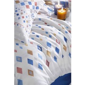 Özdilek Color Silices Mavi Tek Kişilik Ranforce Kapitone Nevresim Takımı