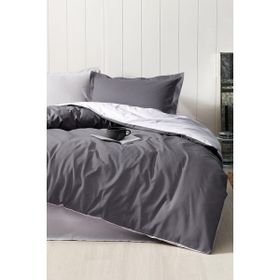 Özdilek Colormix 200 x 220 cm Gri Çift Kişilik Nevresim Takımı