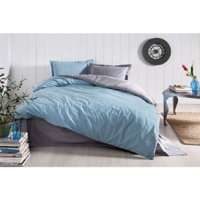 Özdilek Colormix 200 x 220 cm Gri Çift Kişilik Nevresim Takımı