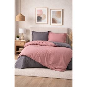 Özdilek Colormix Ametist Antrasit 200 x 220 cm Çift Kişilik Nevresim Takımı