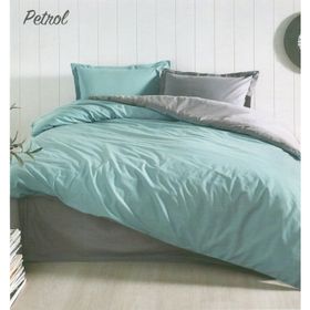 Özdilek Colormix Antrasit Çift Kişilik Fitted Çarşaf Takımı