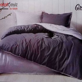 Özdilek Colormix Antrasit Çift Kişilik Fitted Çarşaf Takımı