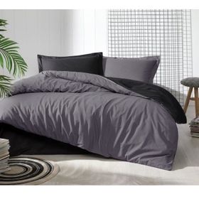 Özdilek Colormix Antrasit Siyah Tek Kişilik Nevresim Takımı