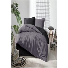 Özdilek Colormix Antrasit Siyah Tek Kişilik Nevresim Takımı