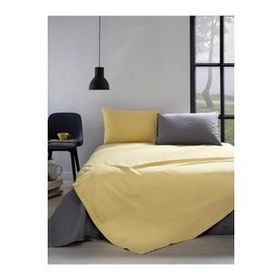 Özdilek Colormix Hardal Pamuklu Tek Kişilik Pike Takımı