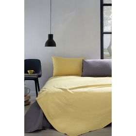 Özdilek Colormix Hardal Pamuklu Tek Kişilik Pike Takımı