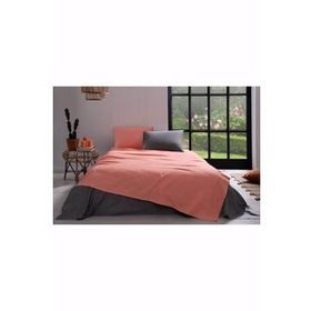 Özdilek Colormix Kiremit Antrasit Tek Kişilik Pike Takımı