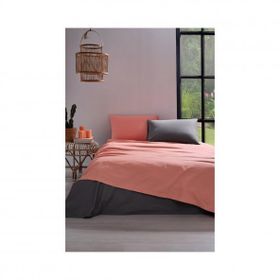 Özdilek Colormix Kiremit Antrasit Tek Kişilik Pike Takımı