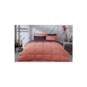 Özdilek Colormix Kiremit Antrasit Tek Kişilik Uyku Seti