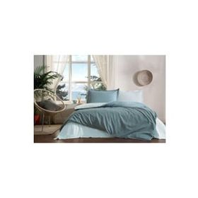 Özdilek Colormix Maldiv Aqua Çift Kişilik Ranforce Nevresim Takımı