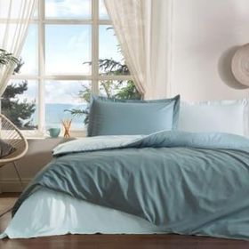 Özdilek Colormix Maldiv Aqua Çift Kişilik Ranforce Nevresim Takımı
