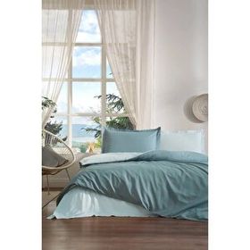 Özdilek Colormix Maldiv Aqua Çift Kişilik Ranforce Nevresim Takımı